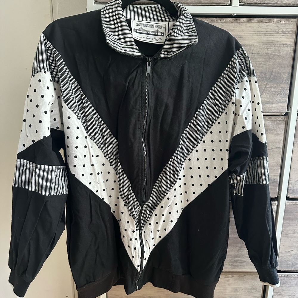 San Francisco Sport Vintage Bombet Jacket, L